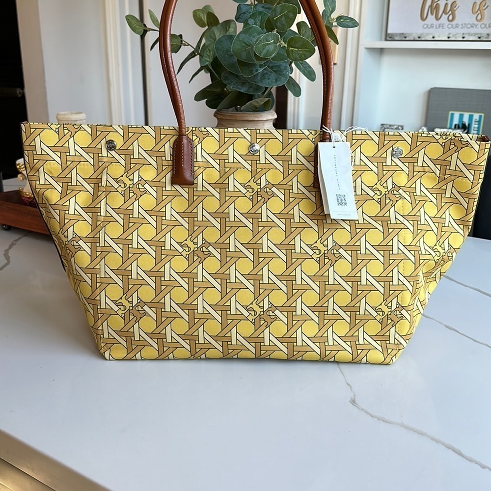 Tory Burch
Canvas Basketweave Tote - Picture 2 of 8
